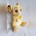 Disney Toys | Disney Baby Simba Plush | Color: Orange/Yellow | Size: Osbb