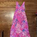 Lilly Pulitzer Dresses | Lilly Pulitzer Maxi Or Maternity Dress Size Small | Color: Blue/Pink | Size: S