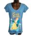 Disney Tops | Disney Medium Beauty And The Beast Blue T-Shirt Top | Color: Blue | Size: M