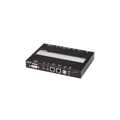ATEN CN9600 1-Local-Remote Share Access Einzelport DVI KVM over IP Switch Image