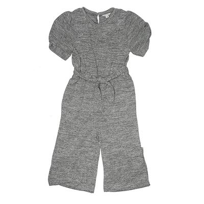 Habitual Girl Jumpsuit: Gray Marled Skirts & Jumpsuits - Size 10