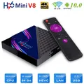 Boîtier Smart TV H96 Mini V8 Android 10.0 RK3228A 4K 2 Go/16 Go DDR3 WiFi 2.4 GHz Décodeur