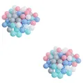 Balles de fosse amusantes colorées pour enfants 100 pièces aire de jeux pour enfants tente de