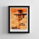 Framed Pale Rider Clint Eastwood Western Film / Movie Poster Print A3 Size Mounted In A Black Or White Picture Frame (Polymer)