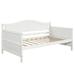 Red Barrel Studio® Twin Daybed Wood in Brown/White | 35.4 H x 42.3 W x 78.2 D in | Wayfair 84F7EA4A9DE944A1AB38CAFB8F5C01E8