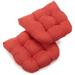 19-inch U-Shaped Microsuede Chair Cushion (Set of 1, 2, or 4)