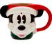 Disney Holiday | Disney Parks Disneyland Holiday Christmas Santa Mickey Mouse Mug Cup 2022 Nib | Color: Black/Red | Size: Os