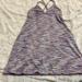Athleta Dresses | Athleta Mini Dress With Removable Padding And Cross Tied Back Size M | Color: Purple | Size: M