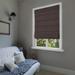 Wide Width Cordless Blackout Fabric Roman Shades by Whole Space Industries in Coffee (Size 30" W 64" L)