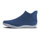 Barfußschuh LEGUANO "SNEAKER" Gr. XL (44/45), blau Damen Schuhe Barfußschuh Schlupfboots Sockboots Socksneaker Stiefeletten