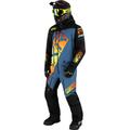 FXR CX Lite 2023 One Piece Snowmobile Suit, black-grey, Size XL