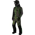 FXR CX Lite 2023 One Piece Snowmobile Suit, green, Size S