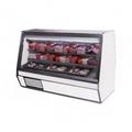 Howard-McCray SC-CDS32E-6-LED 74" Full Service Deli Case w/ Straight Glass - (3) Levels, 115v, White