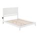 Nantucket Queen Low Profile Wood Platform Bed in White