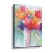 Charlton Home® Bright & Cheery Flowers Bright & Cheery Flowers - Print on Canvas in White | 48 H x 36 W x 2 D in | Wayfair