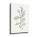 Winston Porter Gray Sage Leaves II On White Gray Sage Leaves II On White - Print on Canvas Canvas | 12 H x 8 W x 2 D in | Wayfair