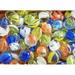 Creative Stuff Glass - Varied Mixes - Glass Gems - Vase Fillers - Aquarium Decorations (1 lb Cat-Eye Mix)