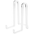 Plymor Clear Acrylic Ribbon-Style Display Easel 7.5 H x 4 W x 6 D (6 Pack)