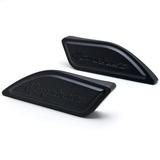 Krator Black Gas Tank Pad Side Cover Cap Hayabusa Logo Compatible with Suzuki Hayabusa GSX1300R Busa 2007-2008