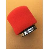 Red+Black Foam Air Filter 58mm For ATV Quad Motorcycle Scooter Bike Dirt Pit ATV