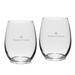 Eckerd Tritons 15oz. 2-Piece Stemless Wine Glass Set
