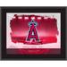 Los Angeles Angels Framed 10.5" x 13" Sublimated Horizontal Team Logo Plaque