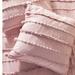 Anthropologie Bedding | 2 Anthropologie Wilder Euro Shams - Set Of 2! | Color: Pink | Size: 26” Square