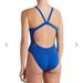 Nike Swim | Nike Women's Hydrastrong Solid Fastback One Piece Swimsuit Size 36 Nwt Brand New | Color: Blue | Size: 36