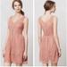 Anthropologie Dresses | Anthropologie Yoana Baraschi "At Dusk" Lace Dress | Color: Pink | Size: 4