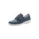 Klettschuh AIRSOFT Gr. 41, Weite H, blau (jeansblau) Damen Schuhe Klettschuh Slipper Schnallenschuhe