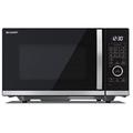 SHARP YC-QC254AE-B Microwave with Grill (900 W, 25 L, 10 Power Levels, Eco Function, Defrost Function), Black