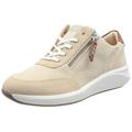 Clarks Damen Un Rio Zip Sneaker, Light Sand Nub, 35.5 EU