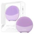 FOREO LUNA 4 mini Facial Cleansing Brush & Face Massager - Premium Face Brush - Enhances Absorption of Skin Care Products - Simple Face Care Travel Accessories - For All Skin Types - Lavender