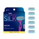Schick Hydro Silk Hang-In Shower Razor Blade Refills for Women, 6 Count
