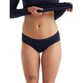 Icebreaker Merino Wool Underwear, Women's Brief, Siren Hipkini Panties, Knickers, Ladies Briefs - Midnight Navy, L