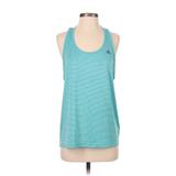 Adidas Active Tank Top: Blue Activewear - Women's Size Small