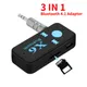 Récepteur Bluetooth sans fil X6 3 en 1 émetteur adaptateur prise audio 3.5mm TF lecteur de