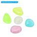 300pcs Glow Rocks 8-11mm Decoration Pebbles Luminous Stones Decor Multicolored