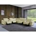 Multi Color Reclining Sectional - Orren Ellis Guaymas 151" Wide Genuine Leather Symmetrical Reclining Corner Sectional Genuine Leather | Wayfair