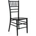 BizChair Black Wood Chiavari Chair