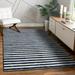 Luxe Weavers Moroccan Lines Area Rug Navy 9x12 Easy Clean Modern Home DÃ©cor Rug