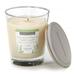 Candle Lite 9 oz Eucalyptus & Mint Leaf Jar Candle with Gray Wood Lid