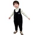 Plaid Baby Boy Clothes Baby Boy Bubble Romper Child Kids Toddler Toddler Baby Boys Girls Sleeveless Solid Jumpsuit Cotton Wadded Suspender Ski Bib Pants Overalls Trousers Boy Clothes 1 Yr