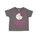 Inktastic Volleyball Butterfly Princess Girls Toddler T-Shirt