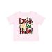 Inktastic Deck the Halls in Green and Red Plaid with Christmas Bulb Boys or Girls Toddler T-Shirt