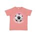 Inktastic Soccer Princess- Tiara Girls Toddler T-Shirt