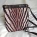 Coach Bags | Coach Brown Zebra Print Crossbody Bag | Color: Brown/Tan | Size: Os