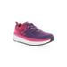 Wide Width Women's Propet Ultra Sneakers by Propet in Dark Pink Purple (Size 6 W)