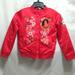 Disney Jackets & Coats | Final Sale!! Disney Alena Of Avalor Red Satin Jacket Sz.7/8 Girls | Color: Gold/Red | Size: 7/8