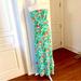 Lilly Pulitzer Dresses | Lilly Pulitzer Esmeralda Strapless Maxi Dress | Color: Green/Pink | Size: Xs